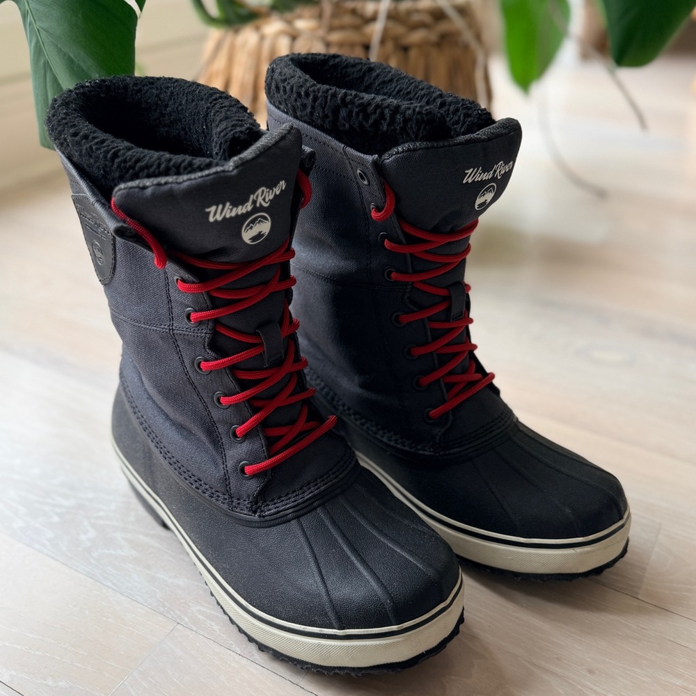 WindRiver Pelee T-Max Insulated Winter Boots - Black - Size 9